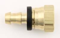 XRP - XRP Push-On Female Swivel Hose End #6 Hose to -08 AN Nut - Brass