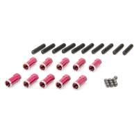 Winters Performance Products - Winters Aluminum High Nut and Stud Kit (Red)