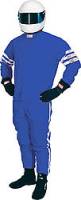 RJS Racing Equipment - RJS Double Layer Nomex® Driving Suit Pants (Only) - Blue - Large