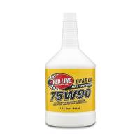 Red Line Synthetic Oil - Red Line75W90 GL-5 Gear Oil - 1 Quart
