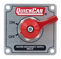 QuickCar Racing Products - QuickCar Master Disconnect Switch - Solid Silver Plate