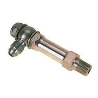 Peterson Fluid Systems - Peterson 1/8 NPT x -04 AN Oil Pressure Gauge Fitting - 90