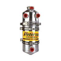 Peterson Fluid Systems - Peterson 2 Gallon Dry Sump Oil Tank - 2 Gallon Single Scavenge Inlet