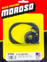 Moroso Performance Products - Moroso Dry Sump Oil Pump Replacement Parts Kit - O-Rings - Bearings - Front Seal