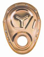 Milodon - Milodon SB Chevy Reinforced Steel Timing Cover - Gold
