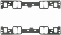 Fel-Pro Performance Gaskets - Fel-Pro Intake Manifold Gaskets - SB Chevy - Cast Iron & Aluminum Heads w/ Conventional Ports - Vortec - 1.08" x 2.11" Port Size - .120" Thickness