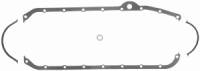 Fel-Pro Performance Gaskets - Fel-Pro Chevy Oil Pan Gaskets - SB Chevy - Steel Core - Trimmed Side Rail for Stroker - LH Dipstick