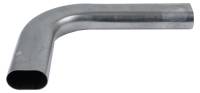Boyce Trackburner Performance Products - Boyce Trackburner 90 Oval Tailpipe Elbow for 3 1/2" Exaust System (Figure B)