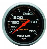 Auto Meter - Auto Meter Pro-Comp Liquid Filled Transmission Temperature Gauge - 2-5/8" - 140°-280°