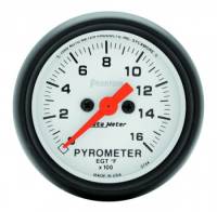 Auto Meter - Auto Meter Phantom Exhaust Gas Temperature Pyrometer Gauge - 2-1/16" - 0-1600° F