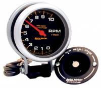 Auto Meter - Auto Meter 10,000 RPM Pro-Comp Memory Tachometer - 3-3/4"