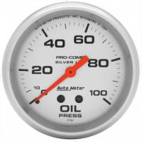 Auto Meter - Auto Meter Liquid-Filled Oil Pressure Gauges - 2-5/8" - 0-100 PSI