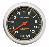 Auto Meter - Auto Meter 10,000 RPM Pro-Comp 3-3/8" In-Dash Tachometer