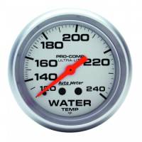 Auto Meter - Auto Meter Ultra-Lite Water Temperature Gauge - 2-5/8" - 120-240