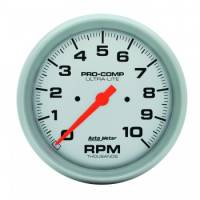 Auto Meter - Auto Meter 10,000 RPM Ultra-Lite 5" In-Dash Tachometer