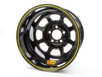 Aero Race Wheel - Aero 51 Series Spun Wheel - Black - 15" x 8" - 5 x 4.75" Bolt Circle - 3" Back Spacing - 18 lbs.