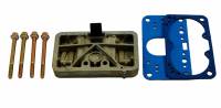 AED Performance - AED Holley Carb Metering Block Conversion Kit - Fits Holley 3310 or Any Center Pivot Bowls