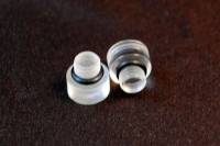 AED Performance - AED Clear Fuel Bowl Sight Plugs - Fit Holley Carbs - Set of Two