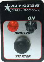 Allstar Performance - Allstar Performance Standard Ignition Switch Panel w/ Pilot Light