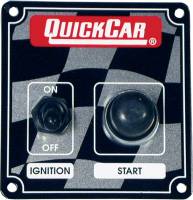 QuickCar Racing Products - QuickCar ICP10 Ignition Panel - Flip Cover Ignition Switch & Start Button