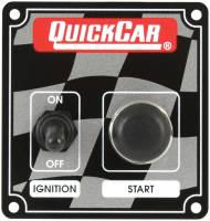 QuickCar Racing Products - QuickCar ICP10 Ignition Panel - Ignition Switch & Start Button
