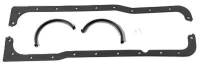 Fel-Pro Performance Gaskets - Fel-Pro Rubber-Coated Fiber Oil Pan Gaskets - Multi-Piece - Ford 1962-87 221, 255, 260, 289, 302 - 3/ 32" Thick