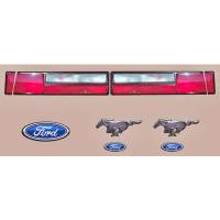 Five Star Race Car Bodies - Five Star Tail Only Graphics Kit - 93 Mustang Mini-Stock
