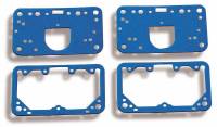 Holley - Holley Gasket Assortment - Metering Block - Fuel Bowl - (2 Each) - Fits Model 4150 w/ ACCELerator Pump Transfer Tube.