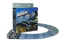 Moroso Performance Products - Moroso SB Chevy HEI Ultra 40 Race Wire Set - SB Chevy - Under Valve Cover - 90 Plug - HEI - Front of Motor Routing