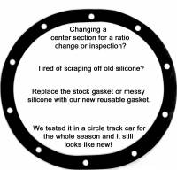 Ratech - Ratech Reusable Ford 9" Rubber Cover Gasket