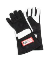RJS Racing Equipment - RJS Nomex® 1 Layer Driving Gloves - Small - Black
