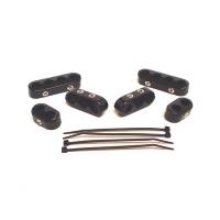 Taylor Cable Products - Taylor Clamp-On Style Wire Separator Kit - Black - 7-8mm Plug Wire Size