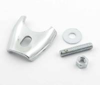 Mr. Gasket - Mr. Gasket Distributor Hold-Down Clamp - Steel - Chrome - Stud Mount - Ford - BB , Boss , Cleveland , SB , Modified