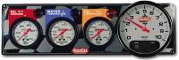 QuickCar Racing Products - QuickCar 3-1 Gauge Panel - OP/WT/OT w/ 3-3/8" Remote Recall Tachometer