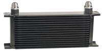 Derale Performance - Derale Stacked Plate Oil Cooler - 16 Row, -10 AN Fittings