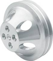 Allstar Performance - Allstar Performance SB Chevy 1:1" Water Pump Aluminum Double Groove Pulley - 6-5/8"