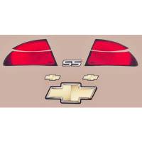 Five Star Race Car Bodies - Five Star 1999 Chevrolet Monte Carlo Tail ID Graphics Kit