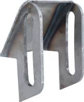 Allstar Performance - Allstar Performance Trailing Arm Bracket - Curved 3/4" Slot - Notched for 2" x 3" Square Tubing - 1/4" Thick