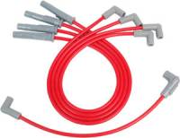 MSD - MSD Super Conductor Spark Plug Wire Set - Red - Ford 2300 4 Cyl.