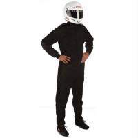 RaceQuip - RaceQuip 110 Series Pyrovatex Racing Suit - Black - 2X-Large