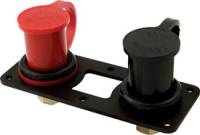 QuickCar Racing Products - Quickcar Remote Charge Post Bracket - Flat