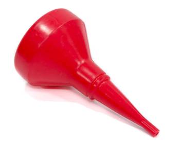 Scribner Plastics - Scribner Plastics 8" Funnel - Red