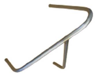 Triple X Race Components - Triple X Sprint Car Left Nerf - Shorty - Straight Rail - Stainless Steel - Polished