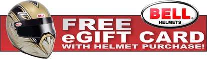 Get a Free Pit Stop USA eGift Card with Bell SA2015 Helmet Purchase!