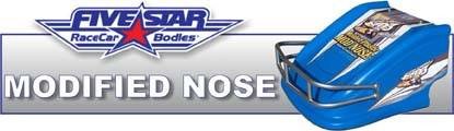 Five Star MD3 Modified Nose is a universal fit for most modified applications!