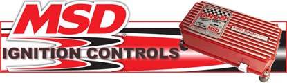MSD has been the most recognized name in performance ignition systems for over 4 decades!