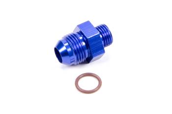 Fragola Performance Systems - Fragola -08 AN Male to -06 AN Male O-Ring Boss Adapter - Blue