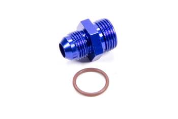 Fragola Performance Systems - Fragola -08 AN Male to -08 AN Male O-Ring Boss Adapter - Blue