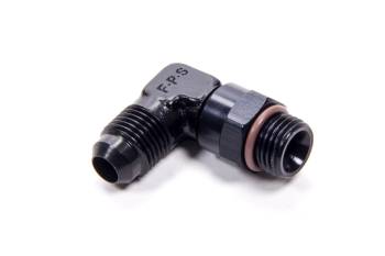 Fragola Performance Systems - Fragola 90 -06 AN Male to 6 AN Male O-Ring Adapter - Black