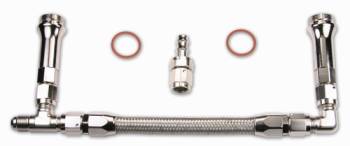 Quick Fuel Technology - Quick Fuel Technology Dual Feed Fuel Line Kit - For SS Series Carbs -08 AN